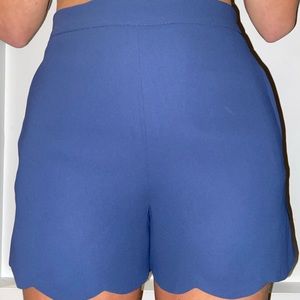 Wilfred scallop bottom shorts